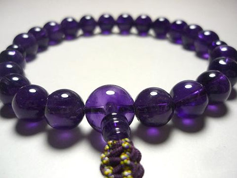 Men's prayer beads, amethyst