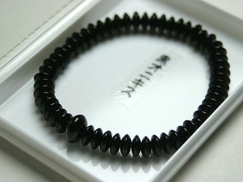 Black Onyx Formal Bracelet Matching Set 6865414000100 - bead detail 2