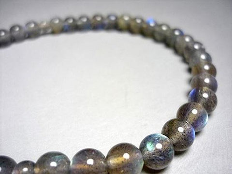 Women's Labradorite Prayer Beads, 7mm Bead