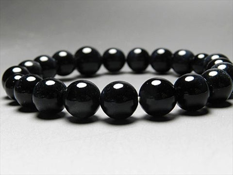 Blue Tiger's Eye 10mm round bead bracelet, matching set
