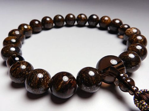 Men's prayer beads, tiger jasper
