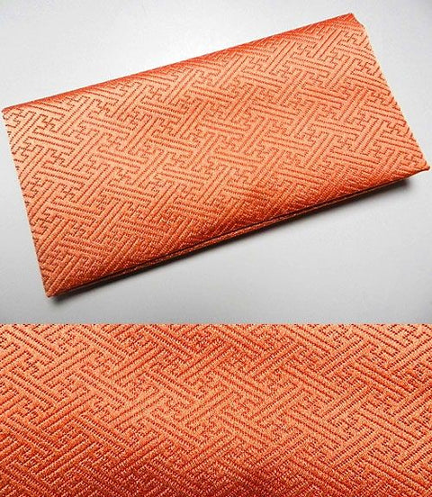 Ojuzu Bag "Hifumi", Saaya-Gata Pattern, Brick