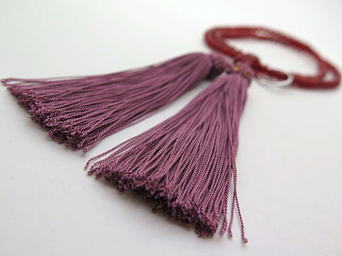Women's Agate Prayer Beads, Soto Sect, Silver Ring