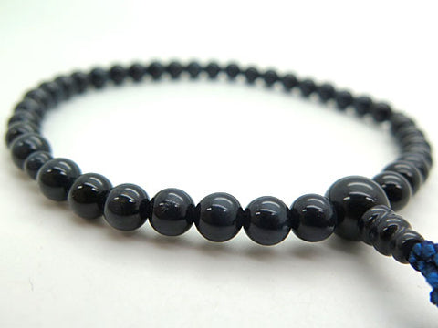 Women's Prayer Beads, Blue Tiger's Eye, 7mm Beads, Matching Set