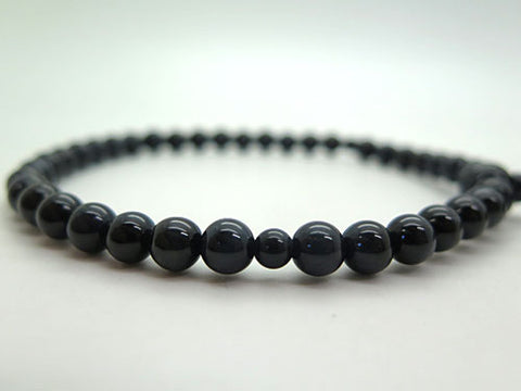 Women's Prayer Beads, Blue Tiger's Eye, 7mm Beads, Matching Set