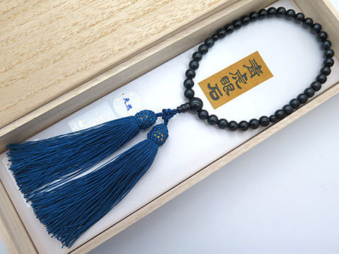 Women's Prayer Beads, Blue Tiger's Eye, 7mm Beads, Matching Set