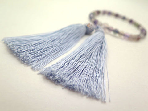Women's Prayer Beads, Fluorite, 7mm Bead, Uniform Finish