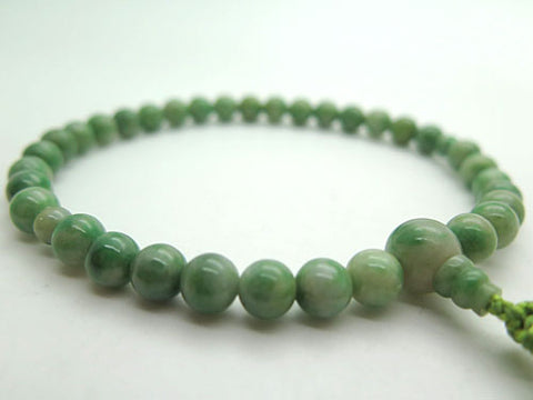 Women's Prayer Beads, Dushan Jade, 8mm Bead, Uniform Finish