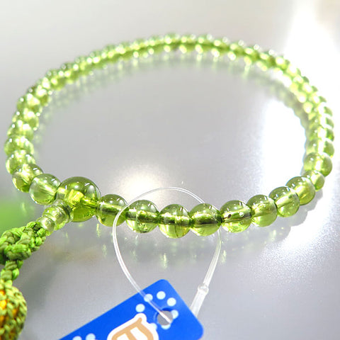 Women's Finest Peridot Prayer Beads, 7mm Bead, Limited Edition