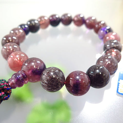 Men's Prayer Beads, Super Seven, 18 Beads, Limited Edition