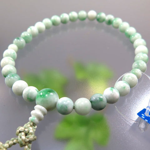 Women's Prayer Beads, Itoigawa Jade, 8mm Bead, Limited Edition
