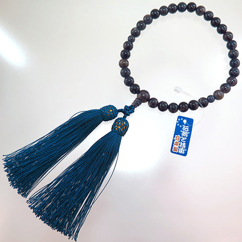 Women's Iolite Prayer Beads, 8mm Bead, Limited Edition