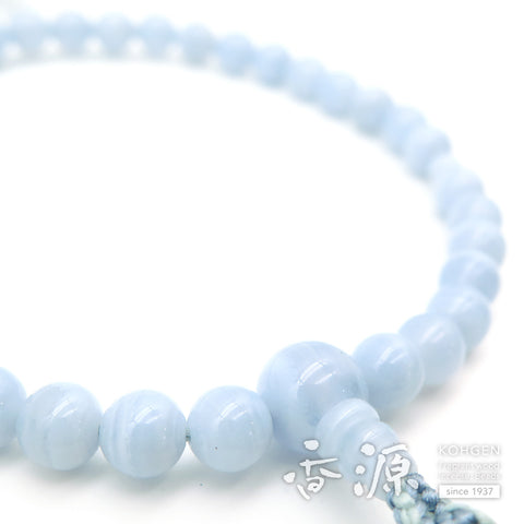 Women's Chalcedony Prayer Beads, One-Handed
