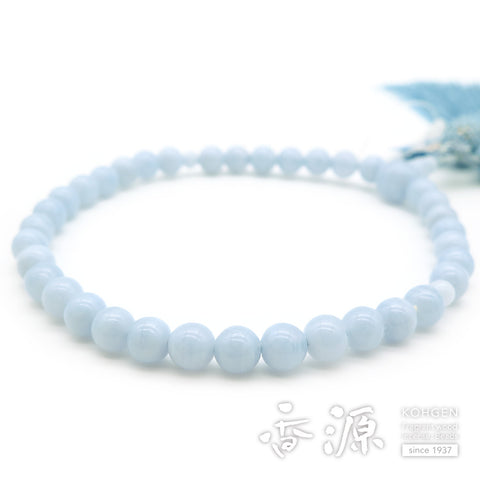 Women's Chalcedony Prayer Beads, One-Handed