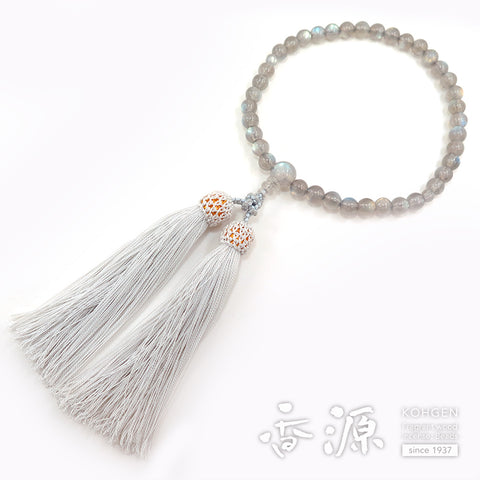 Women's Labradorite Prayer Beads, 7mm Bead, Limited Edition