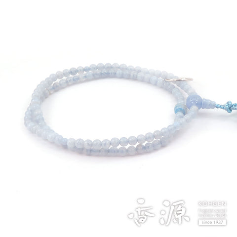 Women's Chalcedony Prayer Beads, Soto Sect