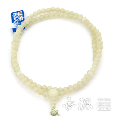 Women's Green Onyx Prayer Beads, Rinzai Sect