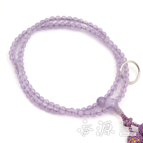 Women's prayer beads, lavender amethyst