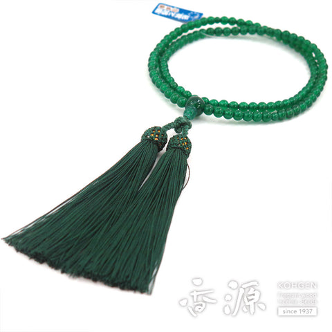 Women's prayer beads, blue agate
