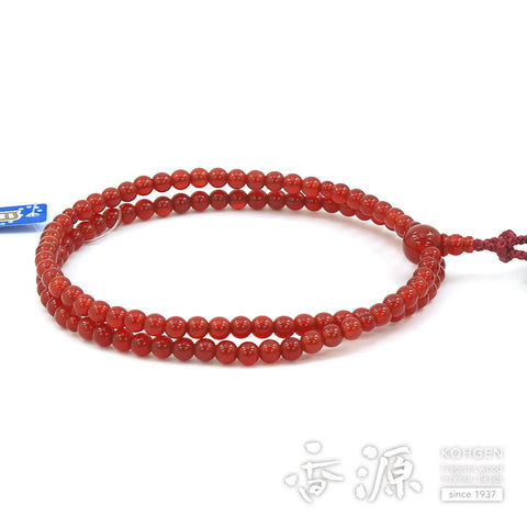 Women's Agate Prayer Beads, Rinzai Sect