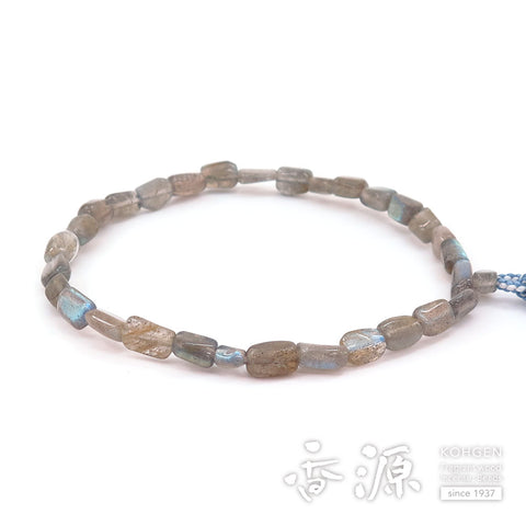 Women's Labradorite Prayer Beads, Chip-Style Bracelet