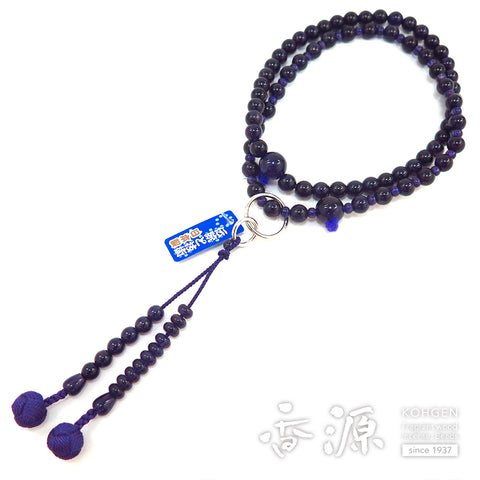 Women's prayer beads, amethyst, Jodo sect