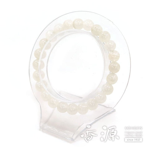 Blue Moonstone 8mm bracelet, straight, limited edition