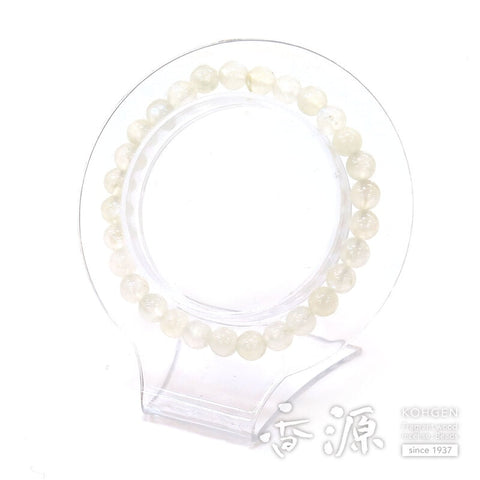 Blue Moonstone 6.75mm bracelet, straight, limited edition