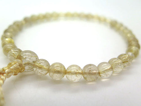Women's Rutile Quartz Prayer Beads, 7.5mm Bead, Limited Edition