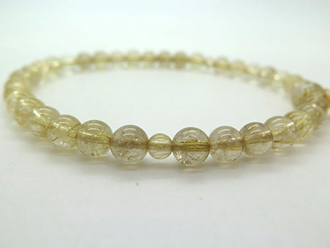Women's Rutile Quartz Prayer Beads, 7.5mm Bead, Limited Edition
