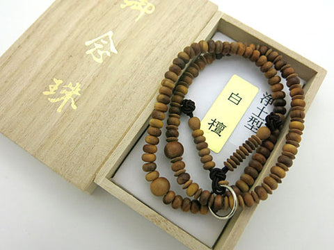 Indian sandalwood bracelet, Jodo sect