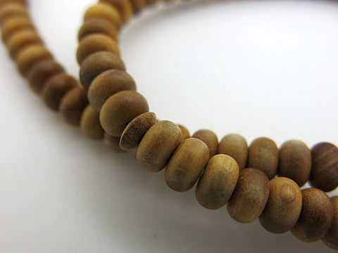 Indian sandalwood 108-bead bracelet, Nichiren sect