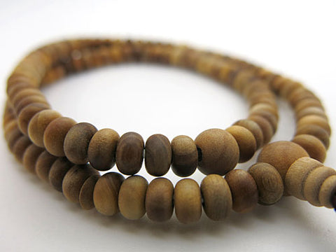 Indian sandalwood 108-bead bracelet, Rinzai sect