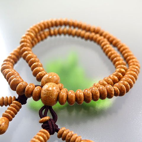 Indian Bodhi Seed Shingon Buddhism bracelet, matching set