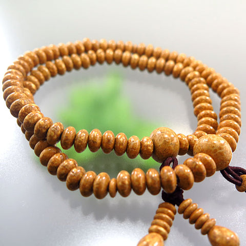 Indian Bodhi Seed Shingon Buddhism bracelet, matching set