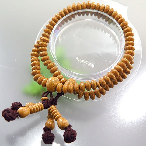 Indian Bodhi Seed Shingon Buddhism bracelet, matching set