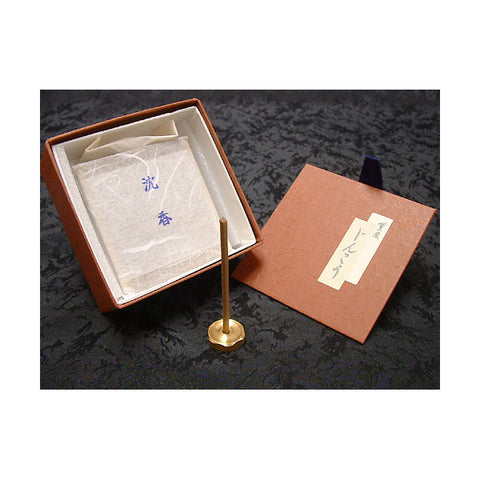 Minorien incense, Kunpu Jinko (agarwood) mini size, incense stand included