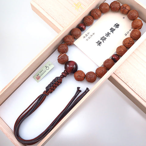 Men's prayer beads, buddha's eye bodhi tree