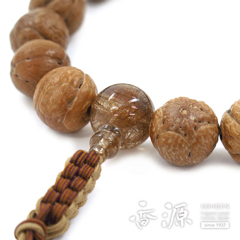 Men's prayer beads, buddha's eye bodhi tree