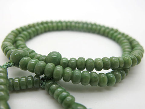 Dushan Jade 108-bead bracelet, Shingon sect style