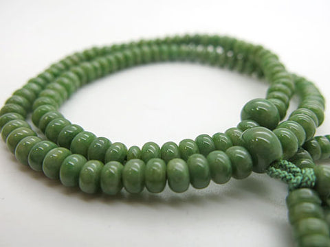 Dushan Jade 108-bead bracelet, Shingon sect style