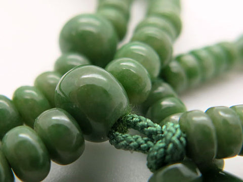 Dushan Jade 108-bead bracelet, Shingon sect style
