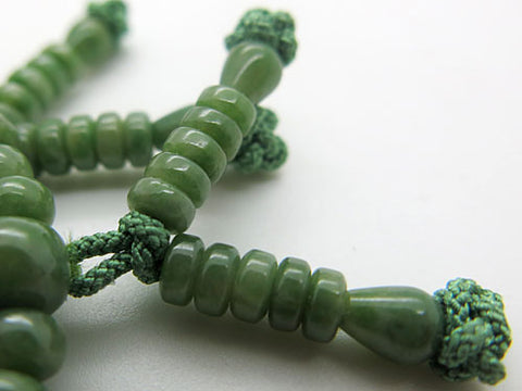 Dushan Jade 108-bead bracelet, Shingon sect style