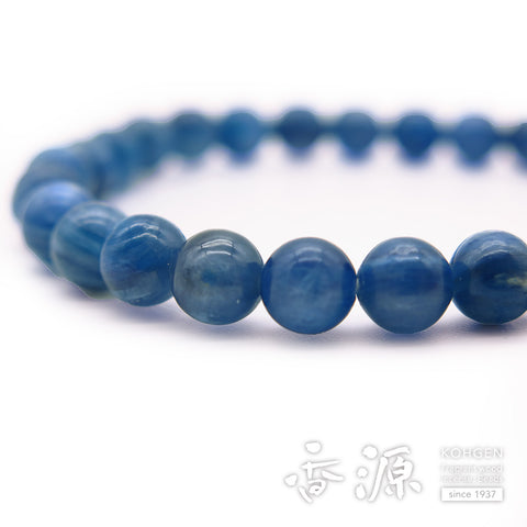 Kyanite 6mm bead bracelet