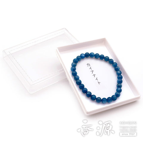 Kyanite 6mm bead bracelet