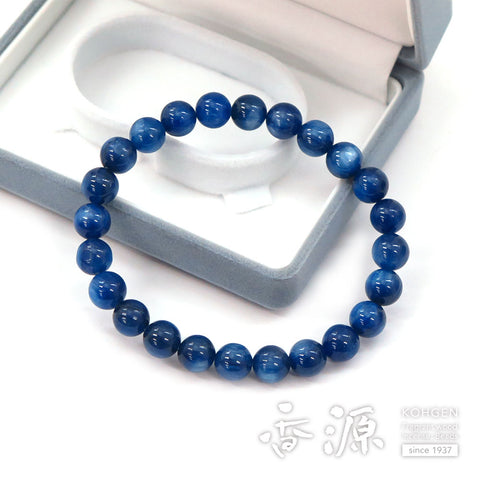 Kyanite 8mm bead bracelet