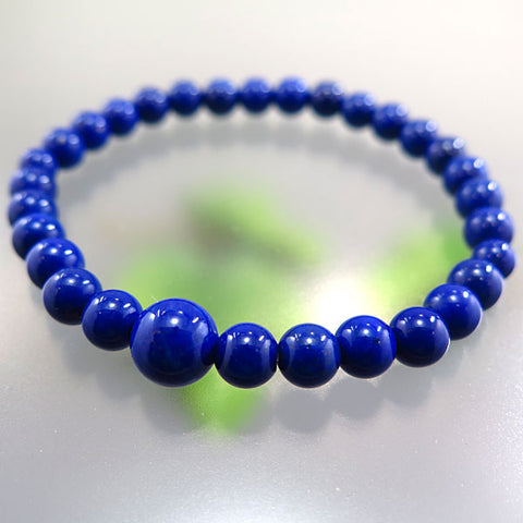 Lapis lazuli 6mm bead bracelet