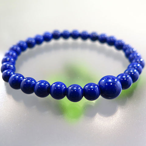 Lapis lazuli 6mm bead bracelet