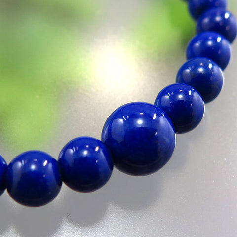 Lapis lazuli 6mm bead bracelet