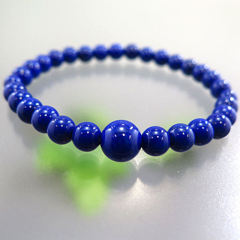 Lapis lazuli 6mm bead bracelet